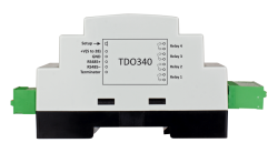 MODBUS RTU relay output module TDO340