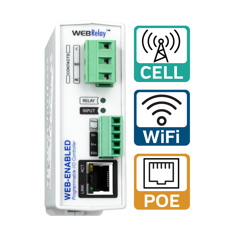 WebRelay | Single Relay & Input Module