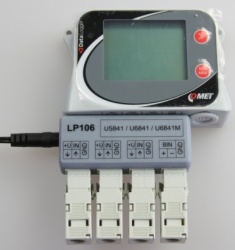 U6841M 3-Channel 4-20mA, Digital Input Data Logger with GSM Modem and Flat Rate SIM Card