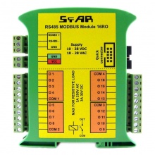 MOD-16RO - RS485 Modbus 16 Relay Output RTU