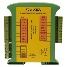 MOD-6RO - RS485 Modbus 6 Change-over Relay Output RTU