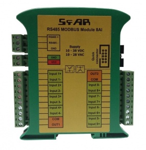 MOD-8AI - RS485 Modbus 8 Analogue Inputs Volts, 4-20mA RTU