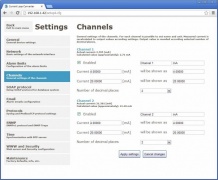 P2520 - Ethernet  2-channel 4-20mA  alarm unit with email and datalogging