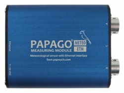 PAPAGO Meteo ETH: Industrial weather station with Ethernet and PoE