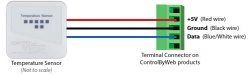 X-DTS-WMX - Wall Mount Temperature Sensor