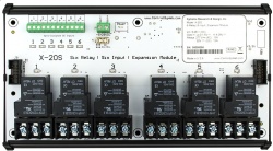 X-20S - 6-Channel High Power Relay, 6 Digital Input Expansion Module